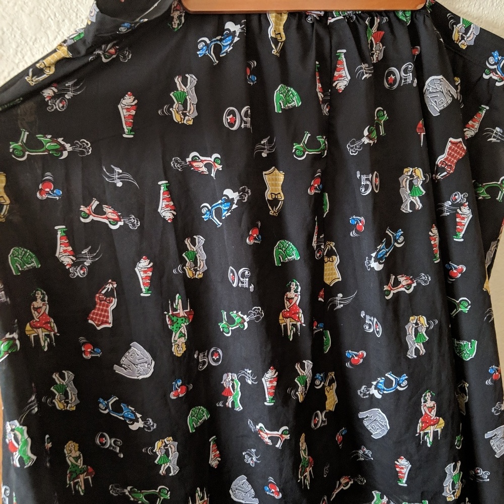 Moon pinup skirt!